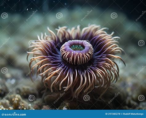  Red gorgonian: A colonial marvel that bursts forth with color while gracefully swaying in the ocean currents!